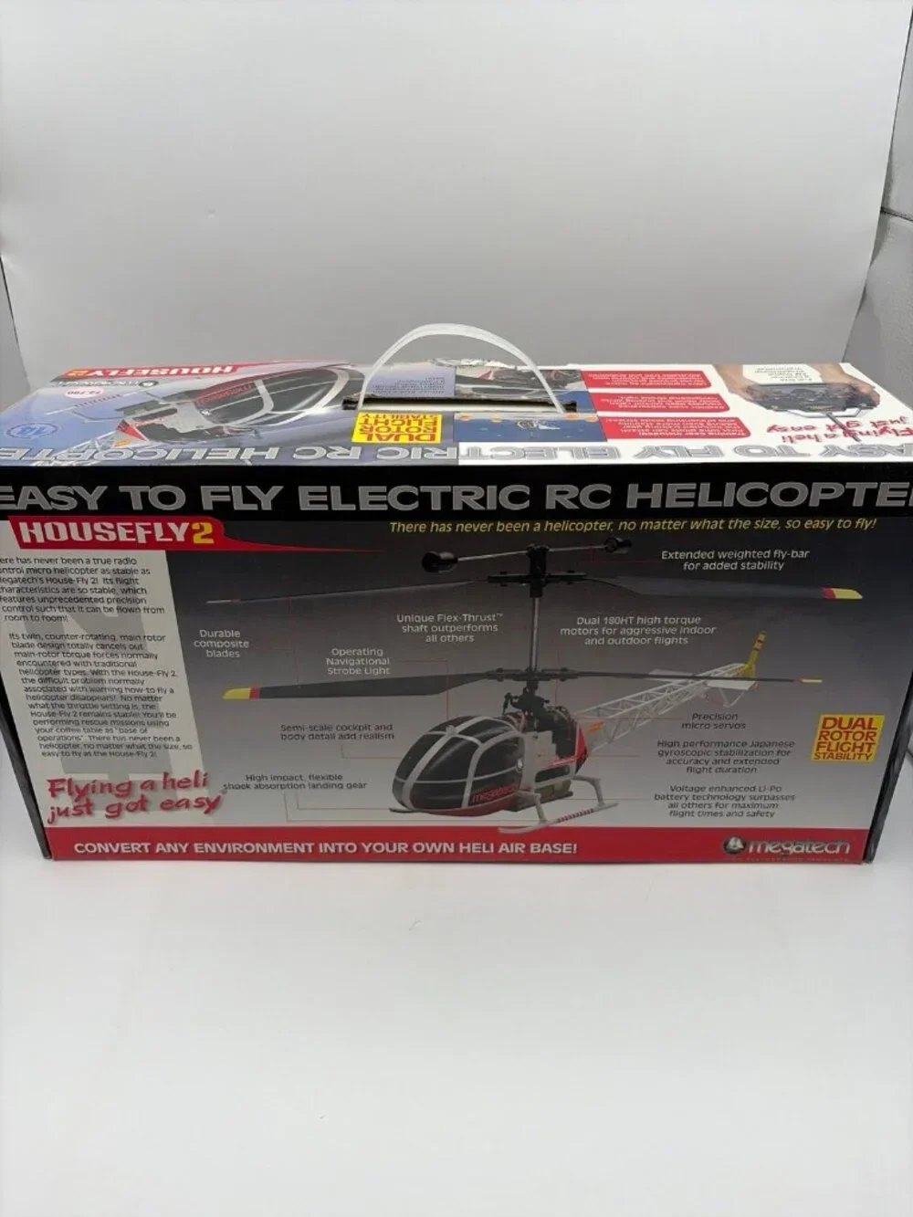 Megatech Housefly 2 Electric RC Helicopter **Read Parts